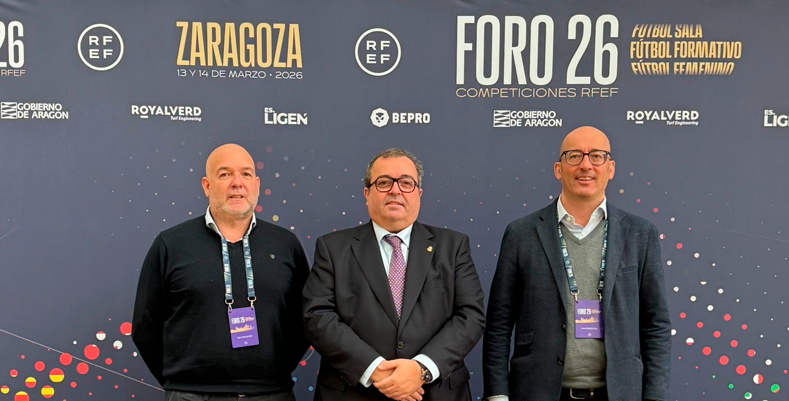 LA MUTUALIDAD DE FUTBOLISTAS RESPALDA EL FORO 26 DE LA REAL FEDERACIÓN ESPAÑOLA DE FÚTBOL CELEBRADO EN ZARAGOZA