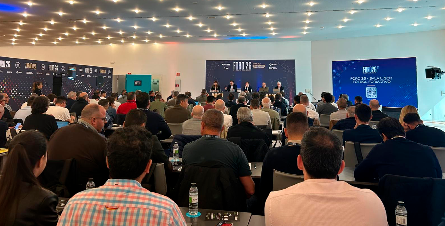 LA MUTUALIDAD DE FUTBOLISTAS RESPALDA EL FORO 26 DE LA REAL FEDERACIÓN ESPAÑOLA DE FÚTBOL CELEBRADO EN ZARAGOZA