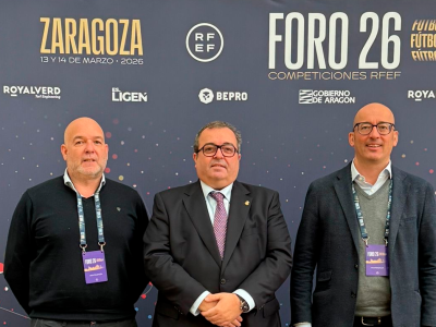 LA MUTUALIDAD DE FUTBOLISTAS RESPALDA EL FORO 26 DE LA REAL FEDERACIÓN ESPAÑOLA DE FÚTBOL CELEBRADO EN ZARAGOZA